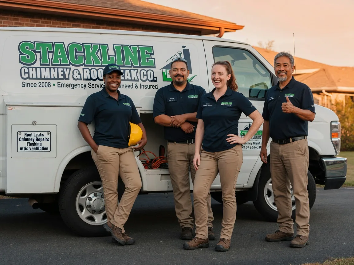 Chimney flashing repair company in Barry, IL